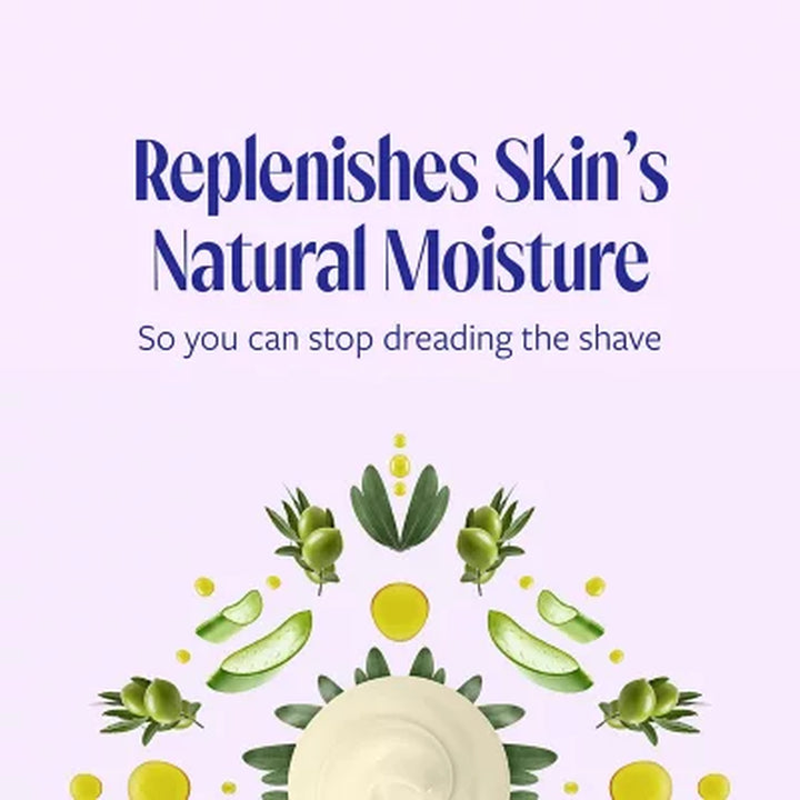 Skintimate Skin Therapy Moisturizing Shaving Gel for Women, Dry Skin, 9.5 Oz., 3 Pk.