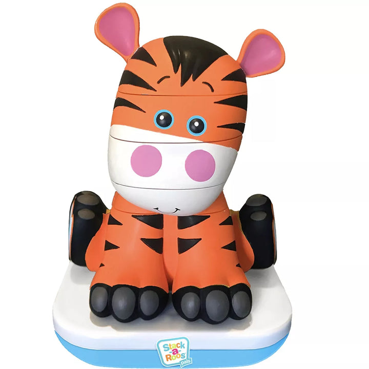 Stack-A-Roos Baby Tiger Stacking Animal STEM Toy for Toddlers