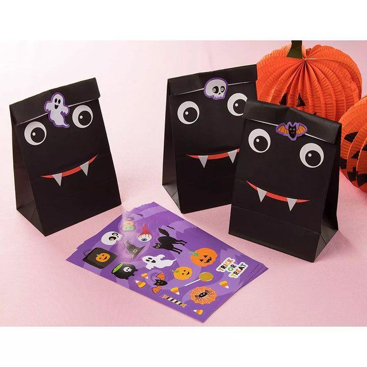 Juvale 720 Pieces Small Halloween Stickers for Kids, Candy Bags, Trick-Or-Treat Buckets, Favors, 20 Designs, 36 Sheets