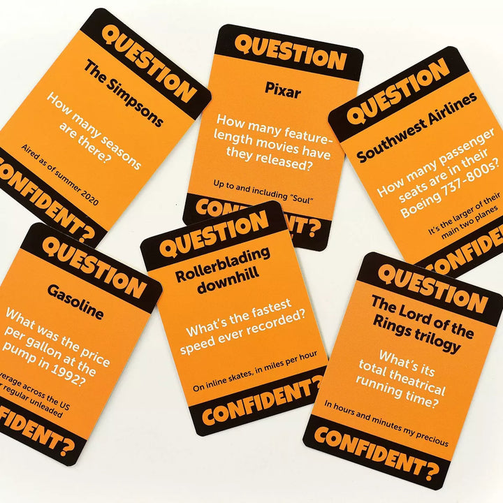 CONFIDENT? Board Game