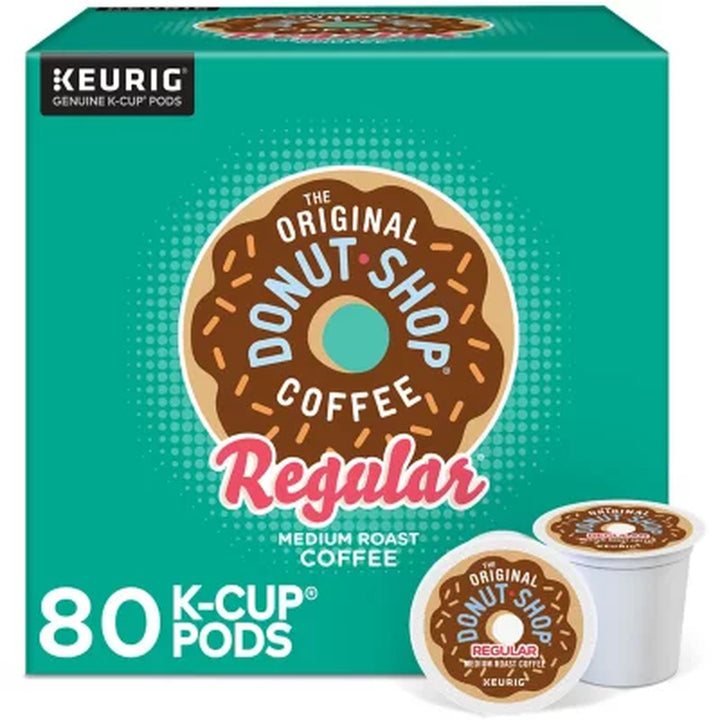 The Original Donut Shop Medium Roast K-Cup Pods, Regular, 80 Ct.