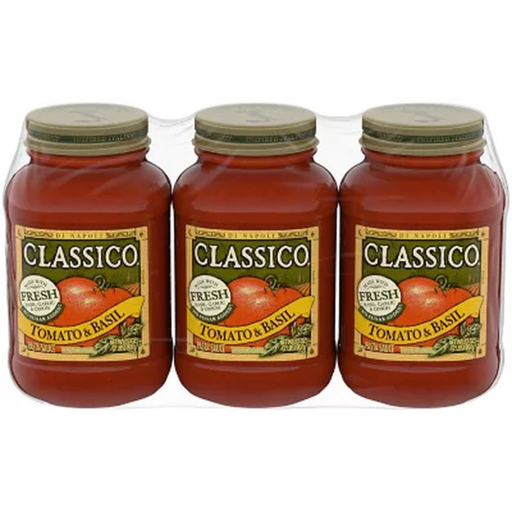 Classico Tomato and Basil Pasta Sauce 32 Oz., 3 Pk.