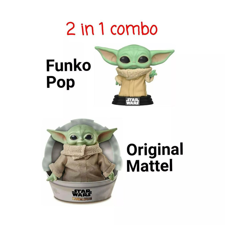 FUNKO POP & MATTEL Star Wars the Mandalorian Baby Yoda the Child