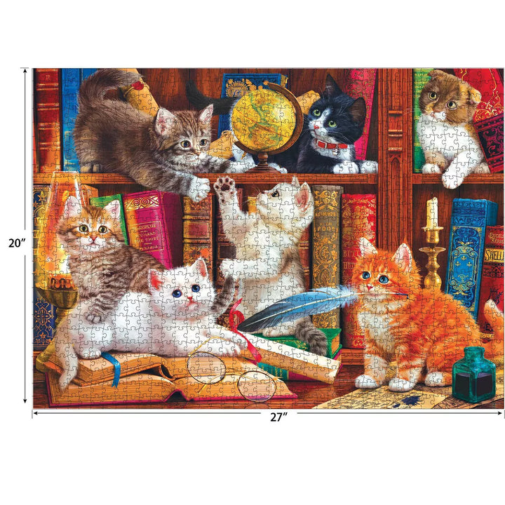 Kodak Premium - Library Mischief - 1000Pc Jigsaw Puzzle