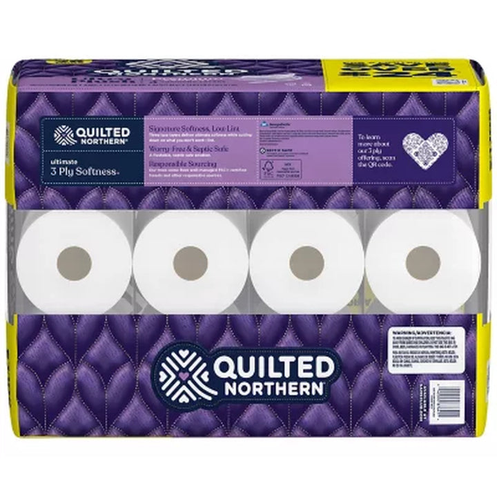 Quilted Northern Ultra Plush 3-Ply Toilet Paper, 255 Sheets/Roll, 36 Rolls
