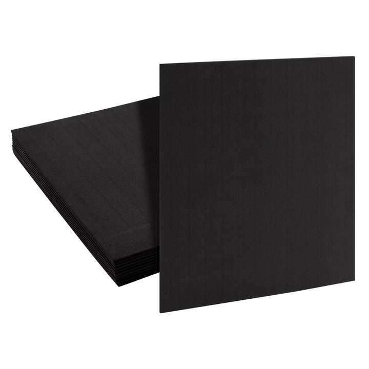 Bright Creations 10 Pack 3Mm EVA Foam Sheets for Art Crafts, DIY Projects & Cosplay Costumes, Black, 9.6 X 9.6 In