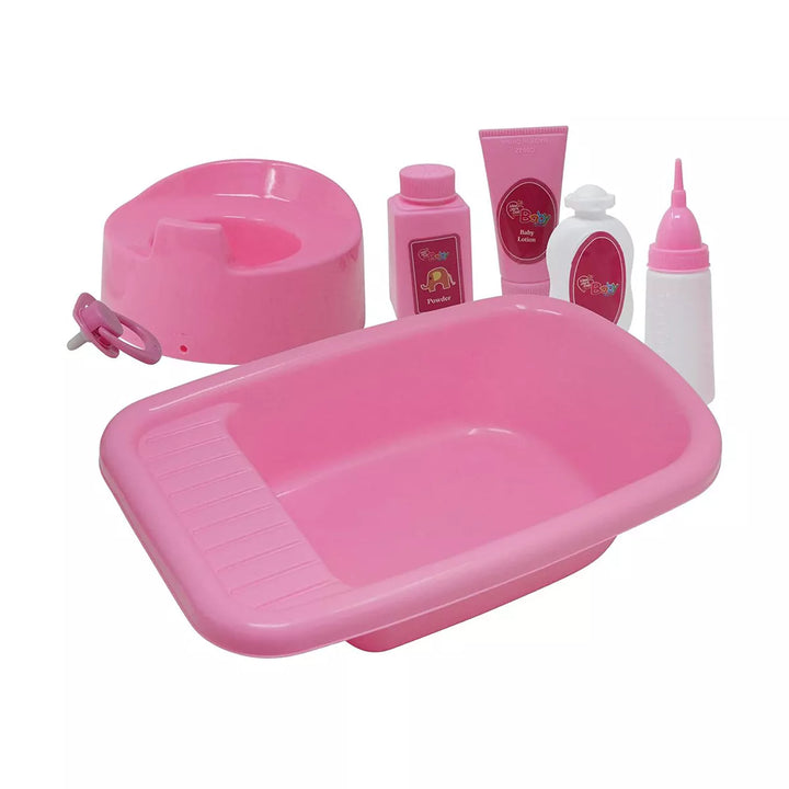 The New York Doll Collection 12 Inch Baby Doll Bath Time Playset