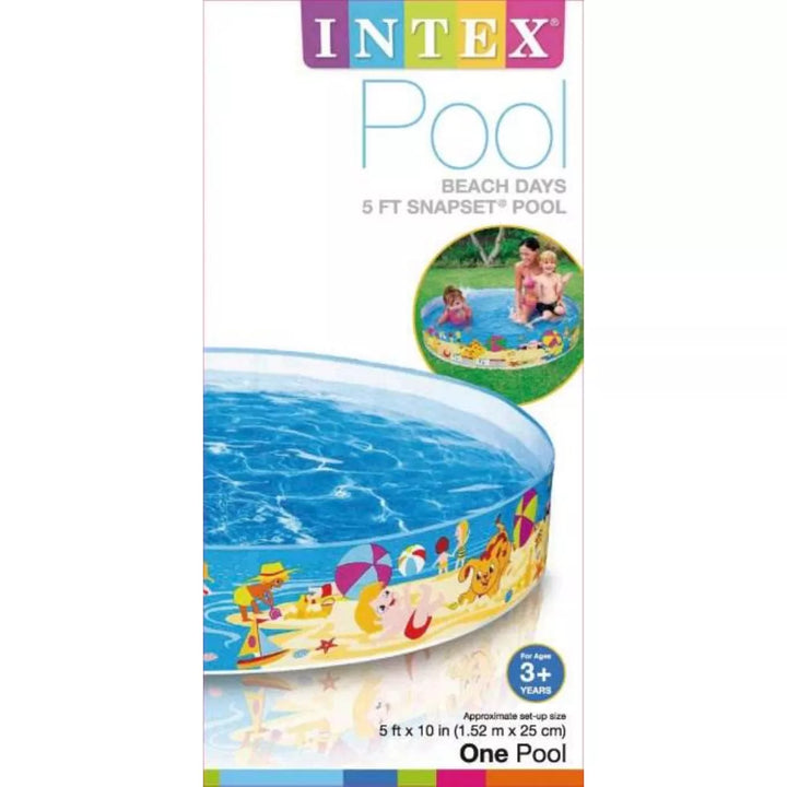 INTEX Beach Days Snapset Instant Kids Childrens Swimming Pool