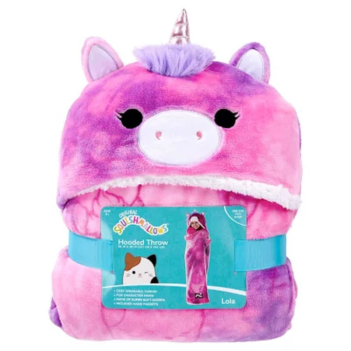 Squishmallows Hooded Throw (Assorted Designs)