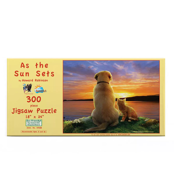 Sunsout as the Sun Sets 300 Pc Jigsaw Puzzle 59388