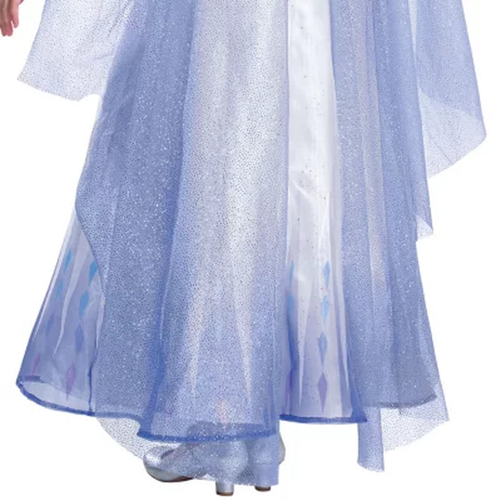 Disney Frozen Snow Queen Elsa Kids Premium Costume Gown