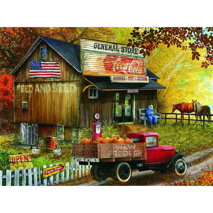 Sunsout Feed and Seed General Store 1000 Pc Jigsaw Puzzle 28649