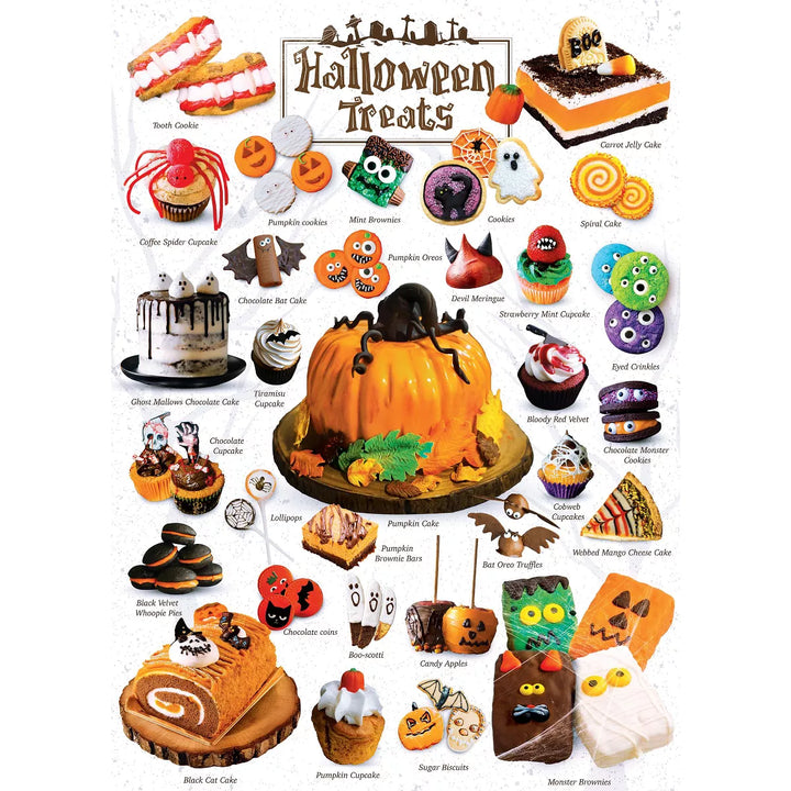 Masterpieces 1000 Piece Jigsaw Puzzle - Halloween Treats - 19.25"X26.75"