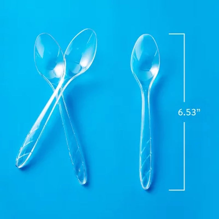 Member'S Mark Clear Plastic Spoons, Heavyweight (300 Ct.)