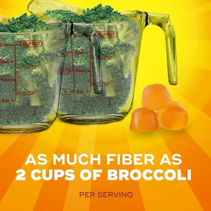 Metamucil Fiber Sugar-Free Gummies, Orange, 150 Ct.