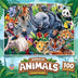 Masterpieces 100 Piece Jigsaw Puzzle for Kids - Safari Friends - 11.5"X15".