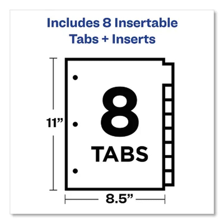 Avery Insertable Big Tab Dividers, 8-Tab, Letter