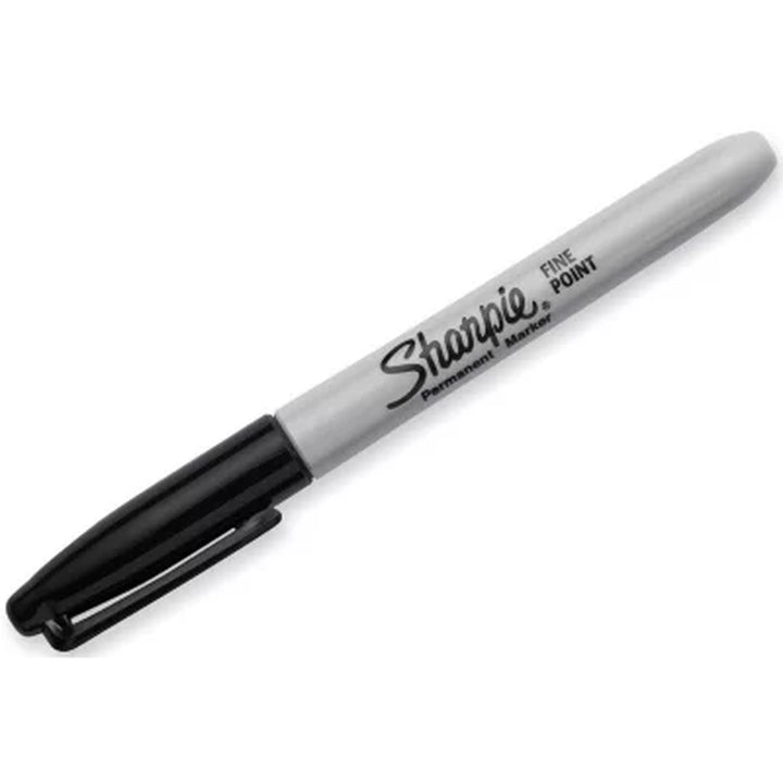 Sharpie Fine Permanent Marker, Black 5 Ct.