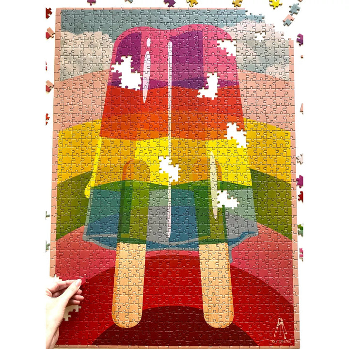 De.Bored Rainbow Popsicle Jigsaw Puzzle - 1000Pc