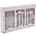 Glotech Marble Makeup Brush Glow Set, 12 Pc.