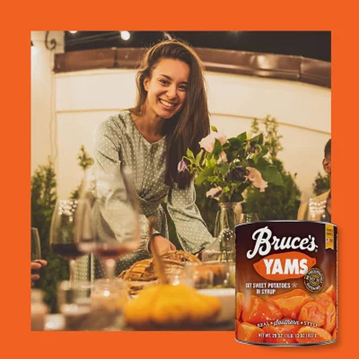 Bruce'S Cut Yams, 29 Oz., 4 Pk.