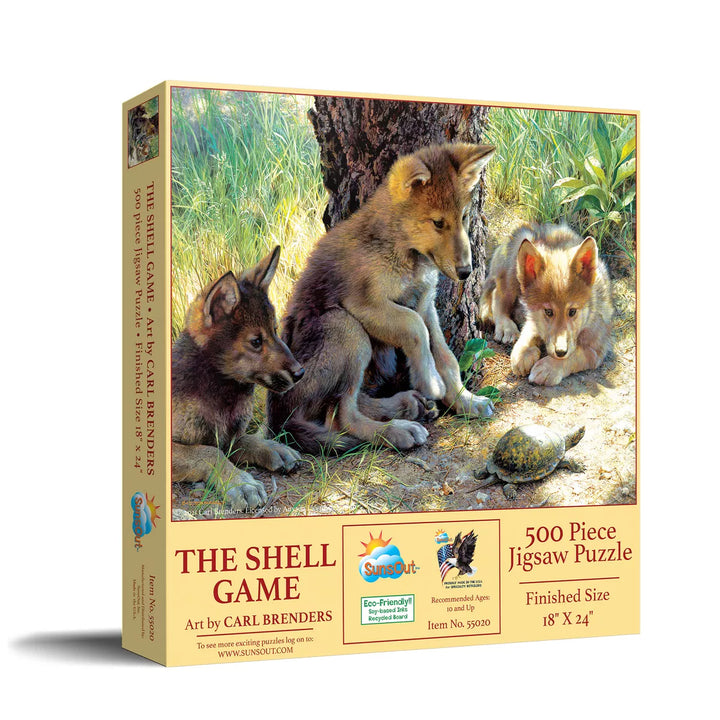 Sunsout the Shell Game 500 Pc Jigsaw Puzzle 55020