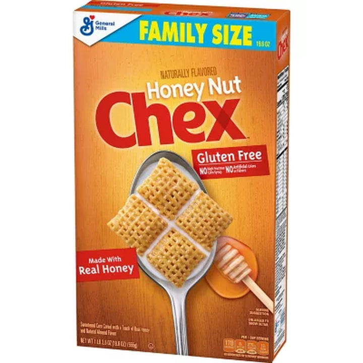 Chex Gluten Free Breakfast Cereal, Honey Nut 2 Pk.