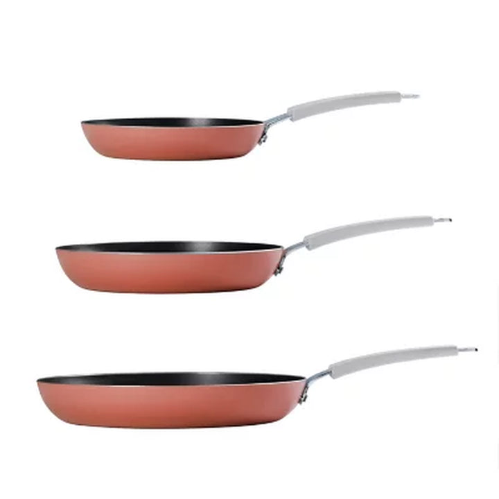 Tramontina 3-Piece Nonstick Fry Pan Set (Assorted Colors)