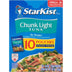 Starkist Chunk Light Tuna in Water 2.6 Oz., 10 Pk.