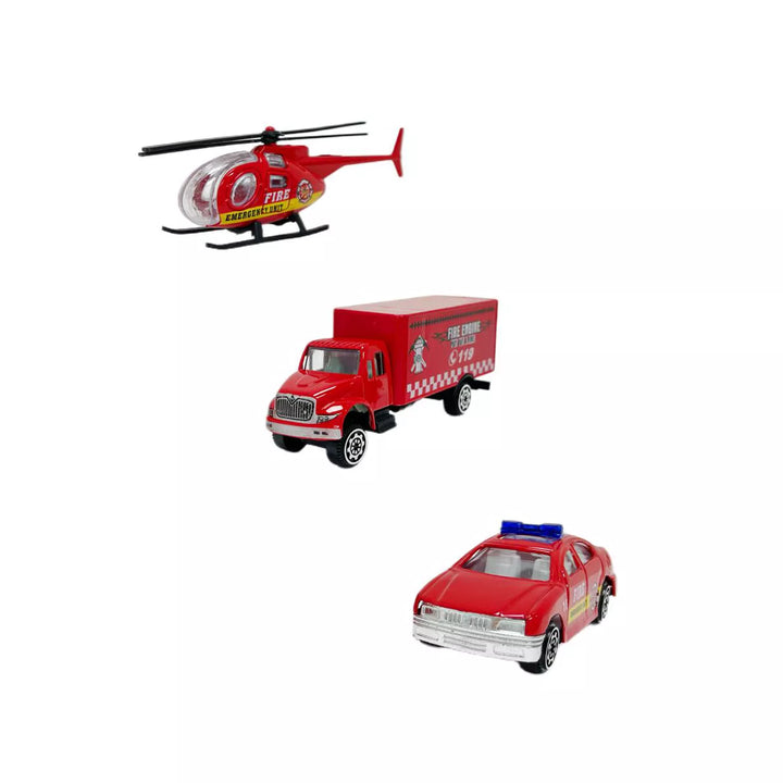 BIG DADDY TRUCKS - City Fire Truck Rescue Team Vehicles & Accessories