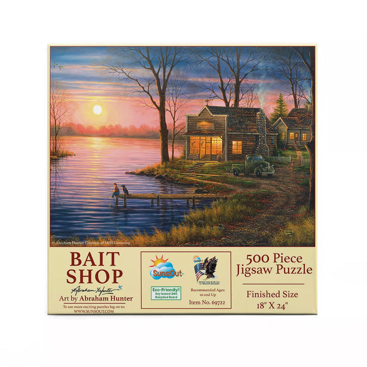 Sunsout Bait Shop 500 Pc Jigsaw Puzzle 69722