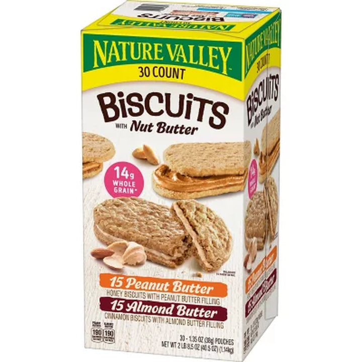 Nature Valley Biscuit Sandwich Variety Pack 30 Ct.