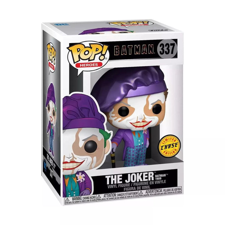 Funko Pop! CHASE Heroes: Batman 1989-Joker with Hat Vinyl Figure #337 #47709