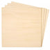 Bright Creations 8 Pack Thin 8X8 Wood Squares for DIY Crafts, Unfinished 1/4 Inch Basswood Plywood for Laser Cutting, Wood Burning