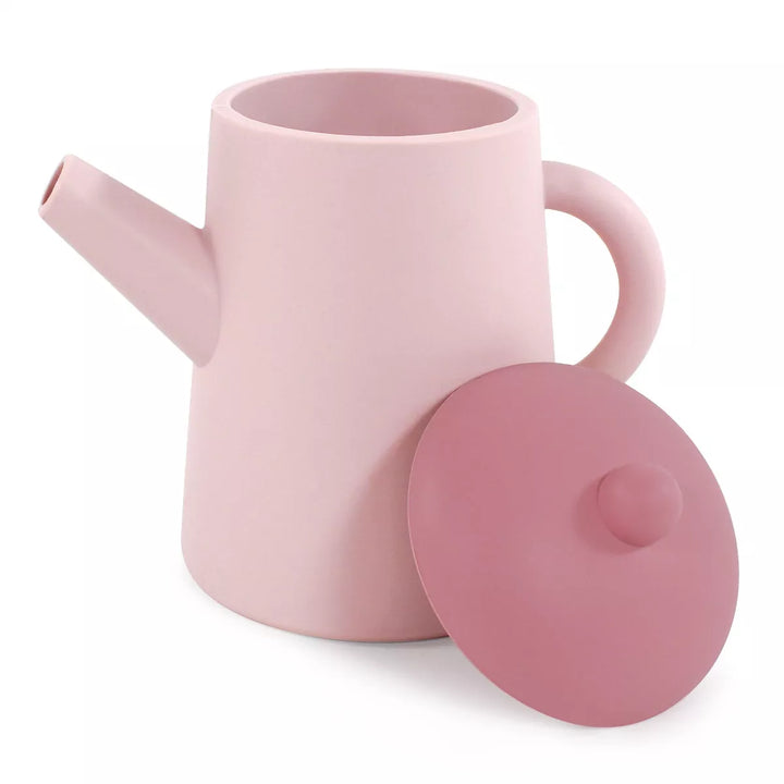 Hudson Baby Silicone Toy Tea Set, Pink, One Size