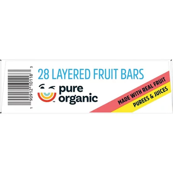 Pure Organic Layered Fruit Bars Variety Pack 0.63 Oz., 28 Pk.