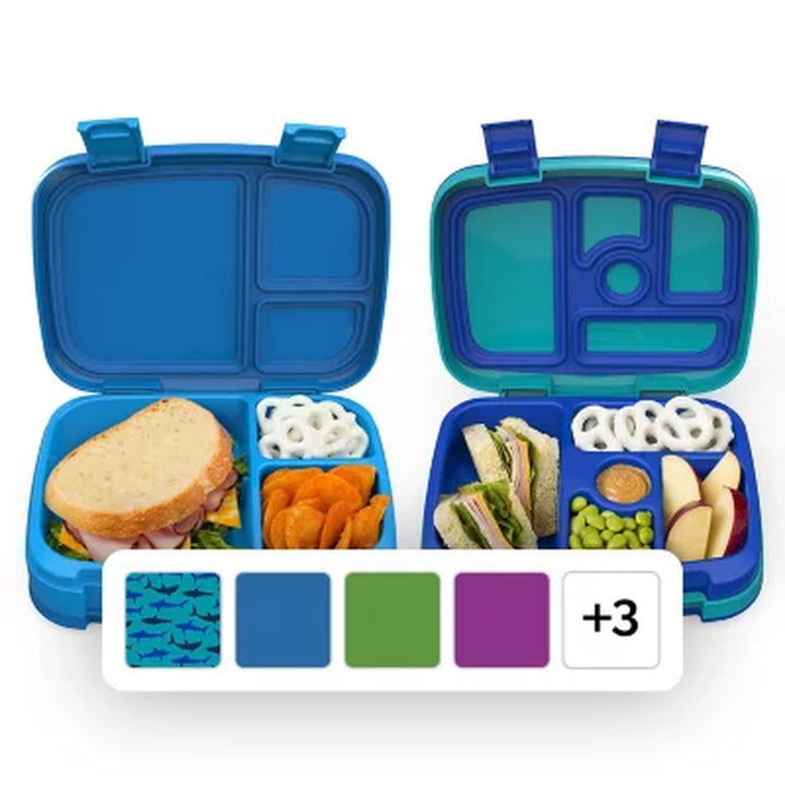 One Bentgo Fresh and One Bentgo Kids Lunch Box (Assorted Colors)
