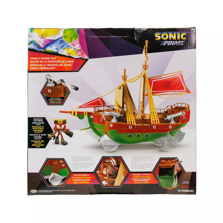 Sonic the Hedgehog Prime Angel'S Voyage Ship Action Figure Playset
