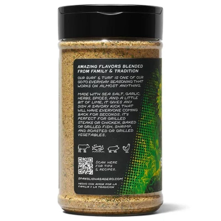 Spanglish Asadero Surf & Turf Seasoning 9.1 Oz.