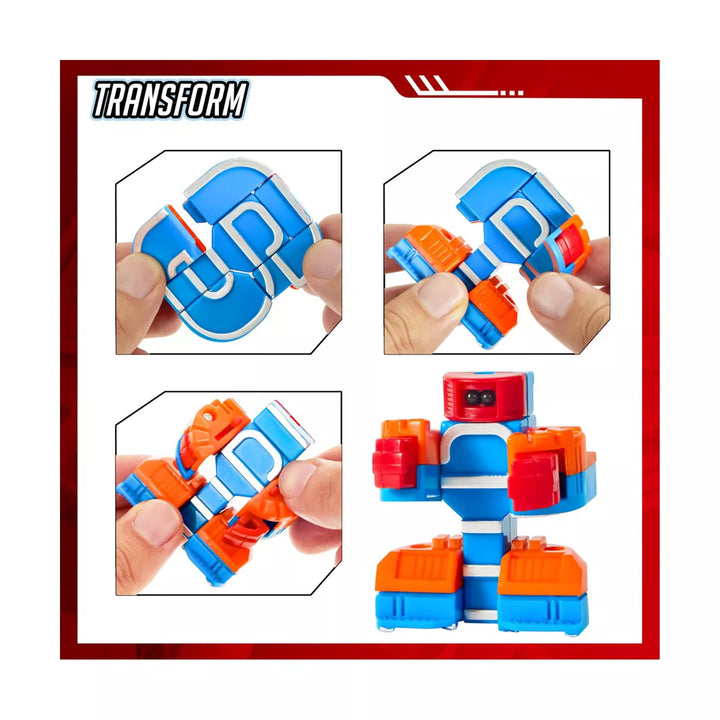 Syncfun 10Pcs Number Bots Toys, Number Block, Action Figure Learning Toys, Number Robots Toys, Educational Toy for Kids Boys Girls