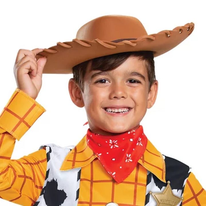 Disney Toy Story 4 Woody Kids Deluxe Costume