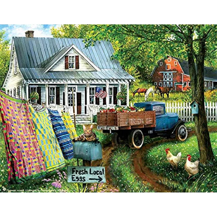 Sunsout Countryside Living 300 Pc Jigsaw Puzzle 28729