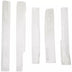 Wellbrite 5 Pieces Selenite Wands, Healing Crystal Sticks, Home Décor (6-8 In)