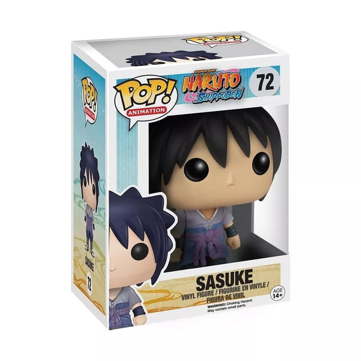 Funko POP Anime: Naruto Shippuden Sasuke Vinyl Figure #72 #6367