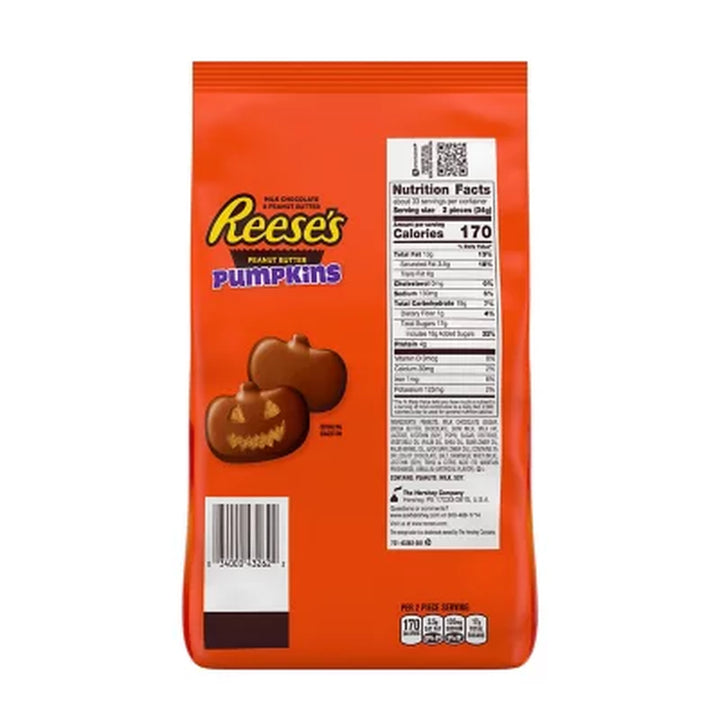 REESE'S Pumpkins, Milk Chocolate Peanut Butter Candy, 65 Pcs.