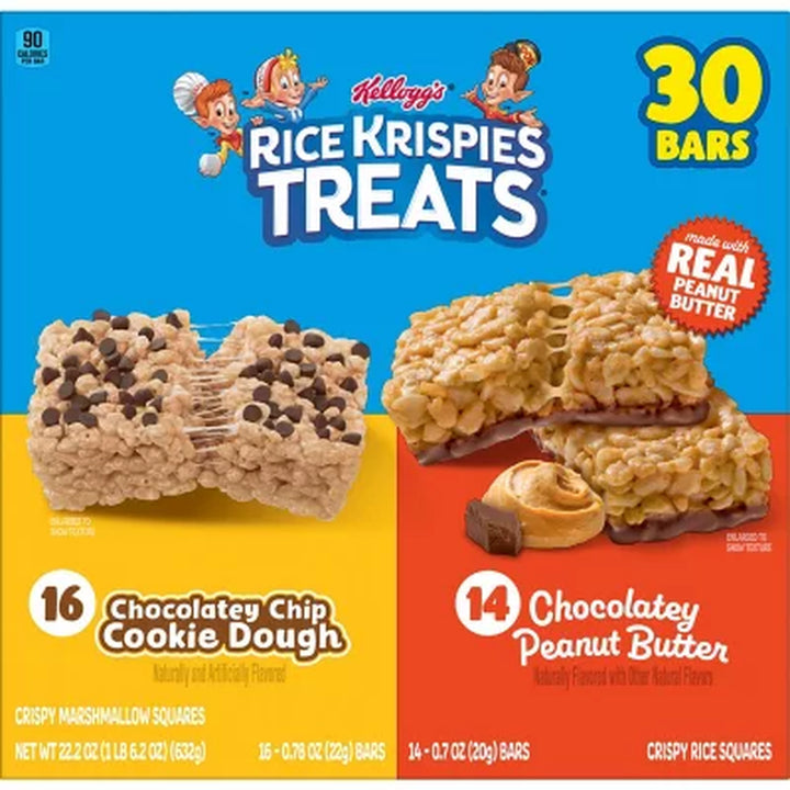 Rice Krispies Treats Variety Pack, 22.2 Oz., 30 Ct.