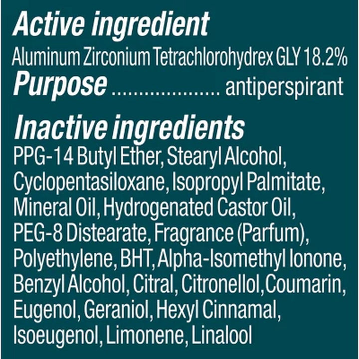 Degree Men Dry Protection Antiperspirant, Cool Rush, 2.7 Oz., 5 Pk.