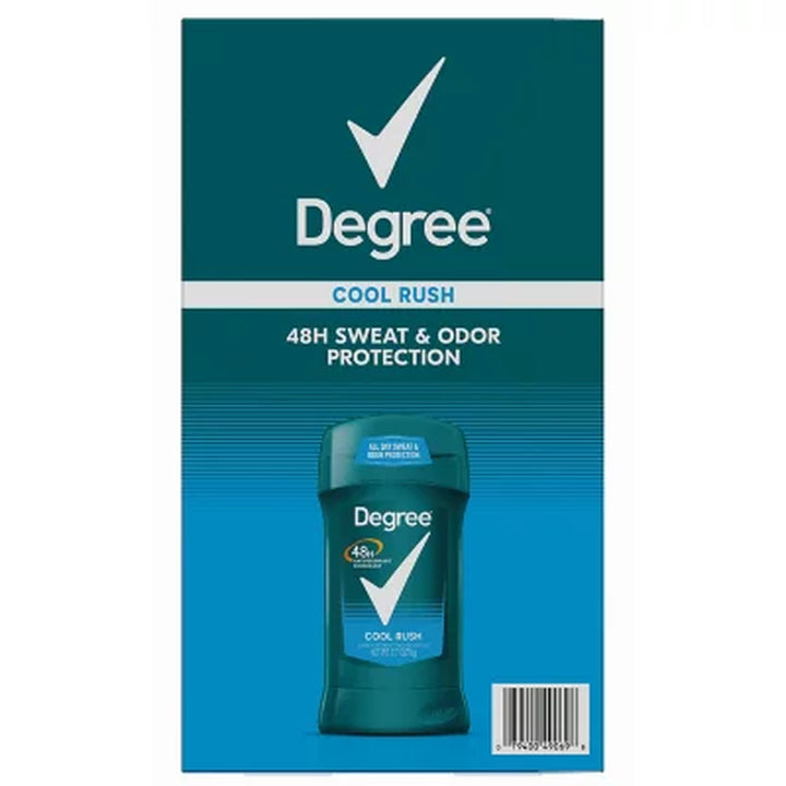 Degree Men Dry Protection Antiperspirant, Cool Rush, 2.7 Oz., 5 Pk.
