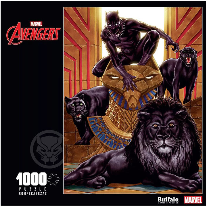 Buffalo Games Marvel: Black Panther (Vol. 6) #1 Variant Jigsaw Puzzle - 1000Pc