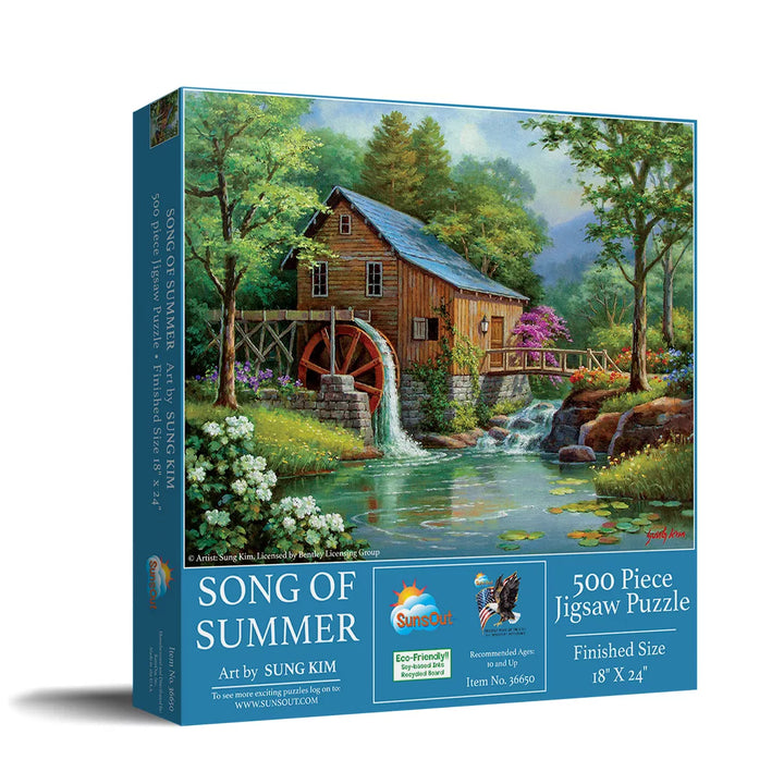 Sunsout Song of Summer 500 Pc Jigsaw Puzzle 36650